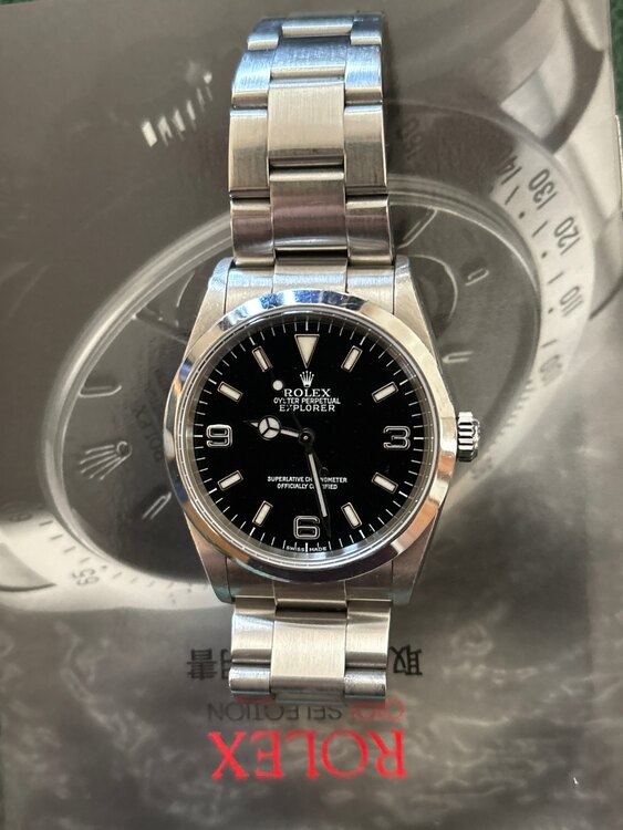 エクスプローラI（高級時計）の商品画像 - 査定依頼日：2025年4月19日 - 最高査定価格：800,000円