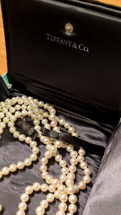ティファニーパールロングネックレス（金・貴金属）の商品画像 - 査定依頼日：2025年9月30日 - 最高査定価格：100,000円