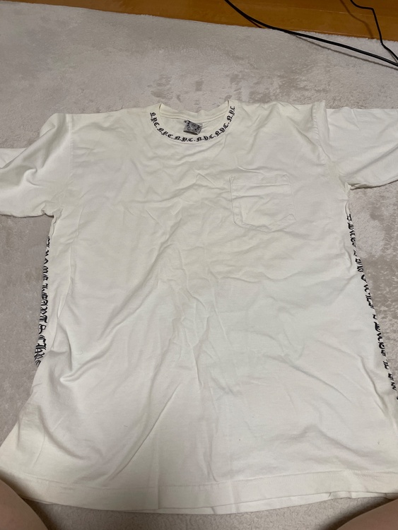 クロムハーツTシャツ（古着・ファッション）の商品画像 - 査定依頼日：2026年9月9日 - 最高査定価格：20,000円