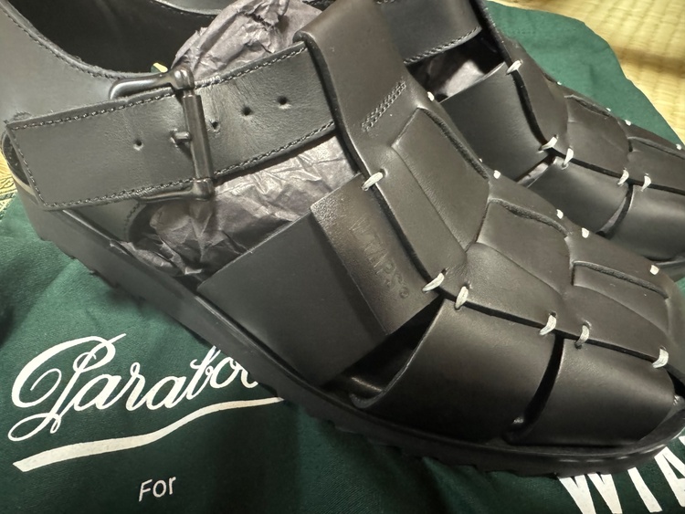 WTAPS Paraboot パラブーツ　グルカサンダル PACIFIC（古着・ファッション）の商品画像 - 査定依頼日：2026年3月25日 - 最高査定価格：30,000円