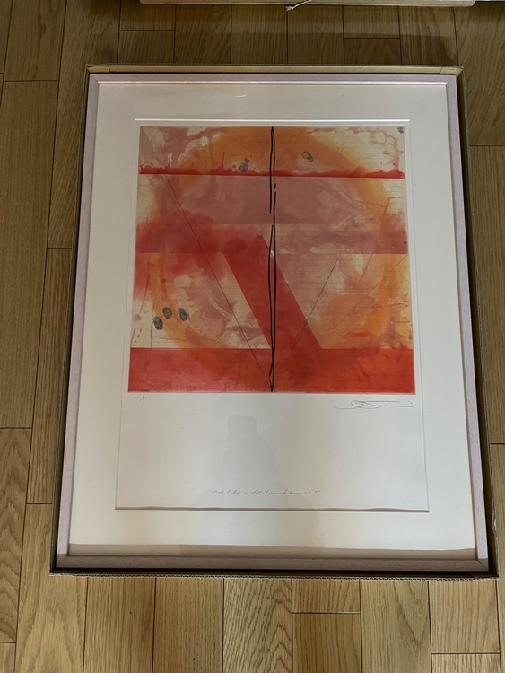 東郷青児リトグラフ、井田照一リトグラフ、昆虫標本2点（美術品・骨董品）の商品画像 - 査定依頼日：2025年12月15日 - 最高査定価格：15,000円