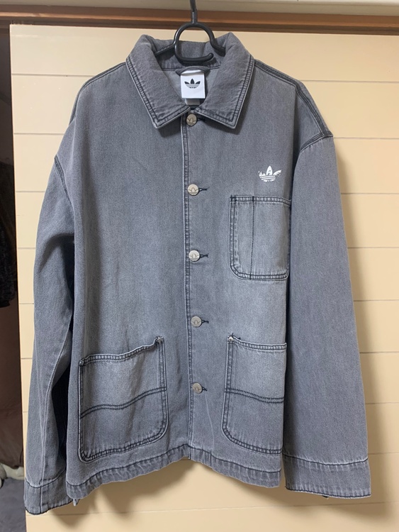 adidas アディダス U DENIM COVERALL VINTAGE アウ（古着・ファッション）の商品画像 - 査定依頼日：2026年3月30日 - 最高査定価格：4,000円