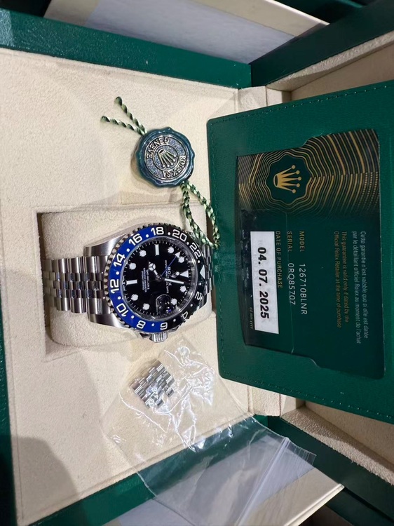 126710BLNR（高級時計）の商品画像 - 査定依頼日：2025年9月14日 - 最高査定価格：2,780,000円