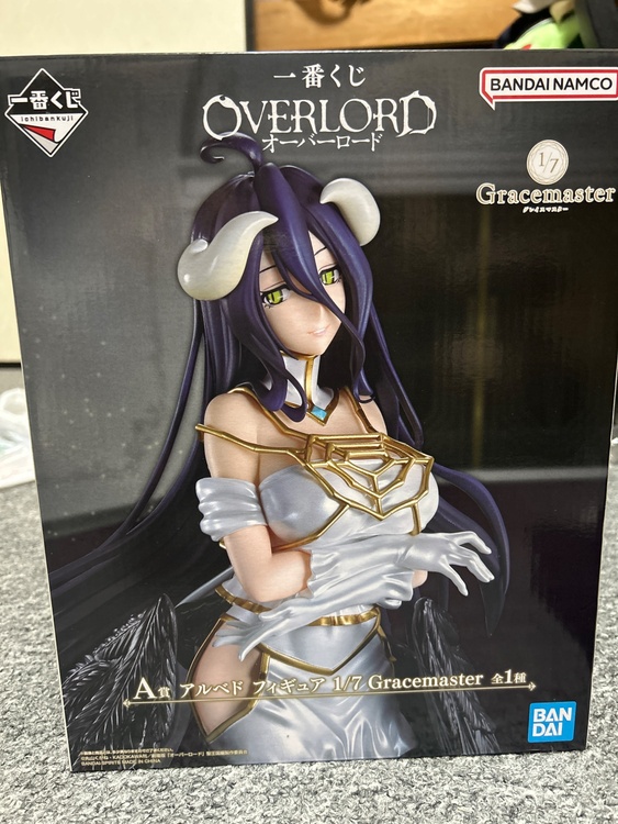 一番くじオーバーロードA賞アルベドフィギュア1/7Gracemaster（フィギュア・プラモデル）の商品画像 - 査定依頼日：2026年8月1日 - 最高査定価格：4,000円