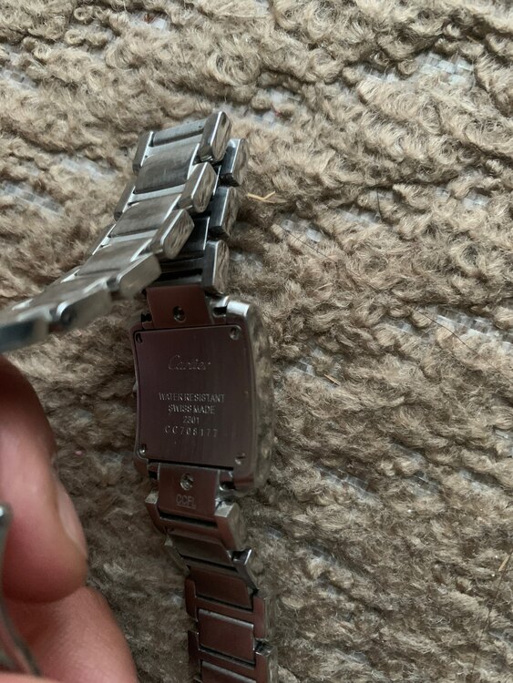 カルティエ タンク CC70817（高級時計）の商品画像 - 査定依頼日：2025年4月26日 - 最高査定価格：320,000円