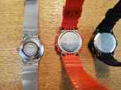 G-SHOCK の時計2個、SAMORの時計1個