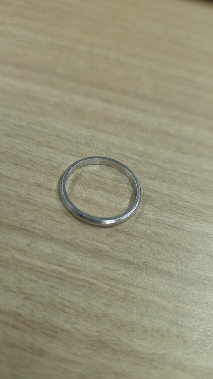 ブランド：Cartier アイテム：PT950 ダムール リング 幅1.8㎜モデ（金・貴金属）の商品画像 - 査定依頼日：2025年12月24日 - 最高査定価格：35,000円