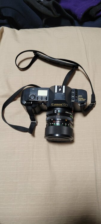 Canon T70（カメラ）の商品画像 - 査定依頼日：2025年12月7日 - 最高査定価格：350円
