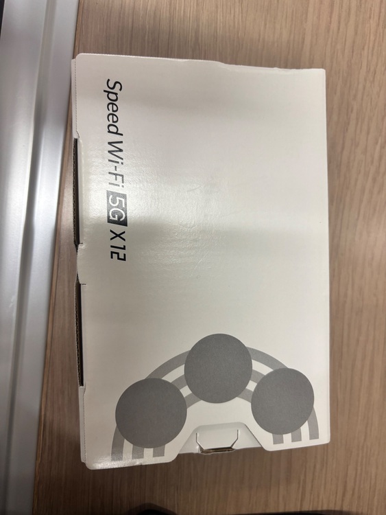 Speed wifi 5GX12（家電）の商品画像 - 査定依頼日：2025年8月29日 - 最高査定価格：5,000円