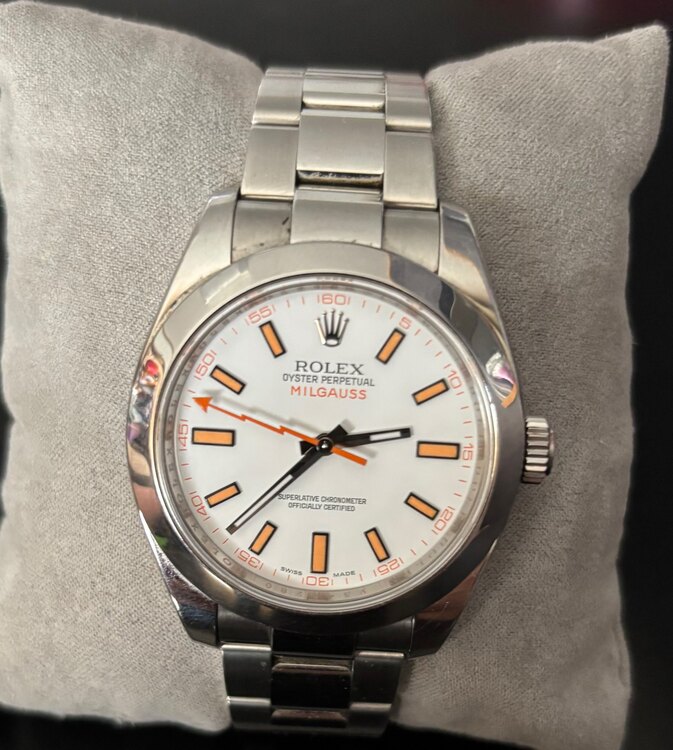 ロレックス ミルガウス 11640（高級時計）の商品画像 - 査定依頼日：2025年5月6日 - 最高査定価格：1,200,000円