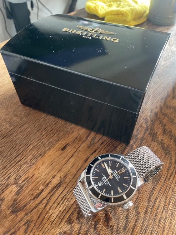 スーパーオーシャンヘリテージ46（高級時計）の商品画像 - 査定依頼日：2026年1月29日 - 最高査定価格：350,000円