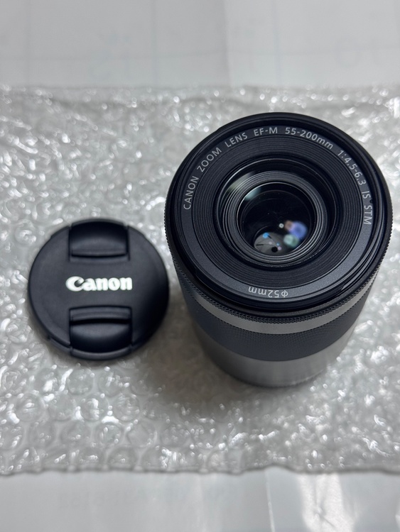 Canon EF-M 55-200mm F4.5-6.3 IS STM 望遠ズー（カメラ）の商品画像 - 査定依頼日：2026年4月7日 - 最高査定価格：14,100円