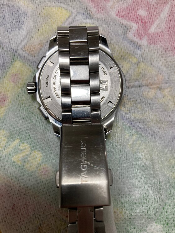 タグホイヤー アクアレーサー （高級時計）の商品画像 - 査定依頼日：2025年5月31日 - 最高査定価格：100,000円