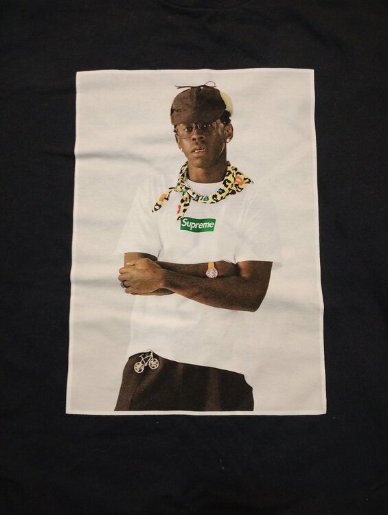 Supreme Tyler The Creator Tee（古着・ファッション）の商品画像 - 査定依頼日：2026年9月27日 - 最高査定価格：3,000円