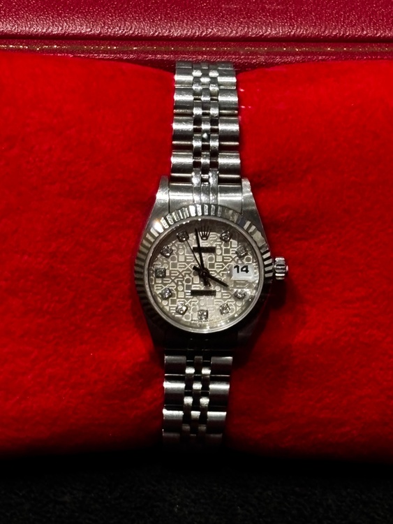 ROLEX Oyster Perpetual Datejust Ladies（高級時計）の商品画像 - 査定依頼日：2025年12月23日 - 最高査定価格：820,000円