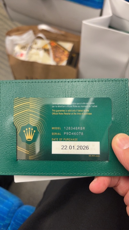 ロレックス デイデイト 12834（高級時計）の商品画像 - 査定依頼日：2026年1月23日 - 最高査定価格：10,550,000円