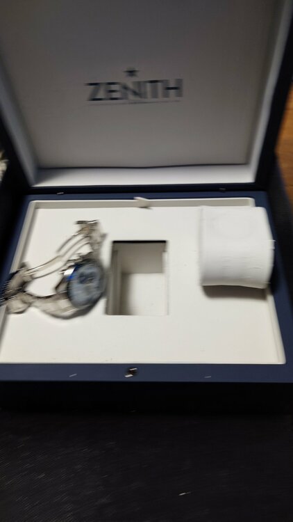 ゼニス（高級時計）の商品画像 - 査定依頼日：2026年3月15日 - 最高査定価格：940,000円