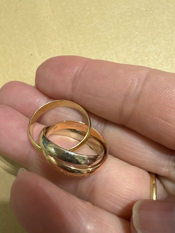 カルティエ　トリニティms（金・貴金属）の商品画像 - 査定依頼日：2025年5月3日 - 最高査定価格：88,000円