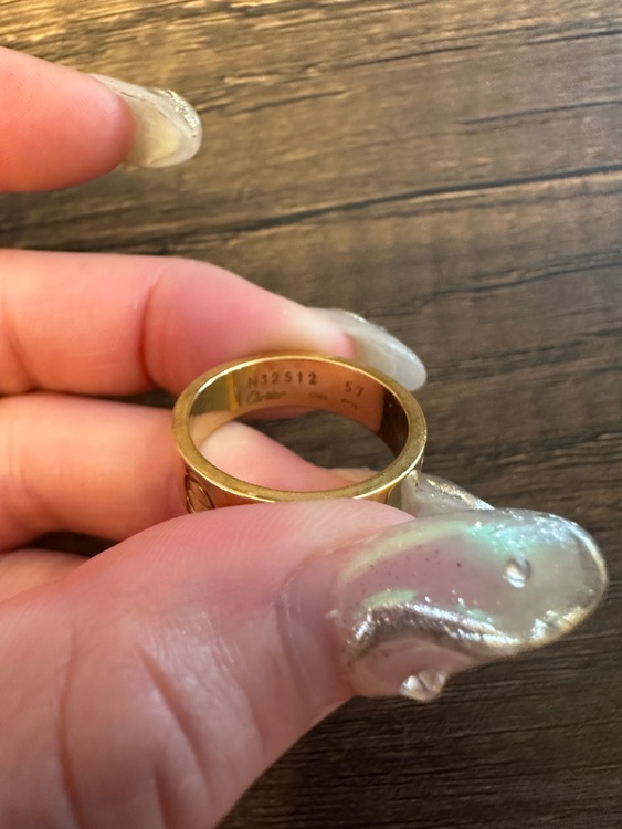 カルティエ指輪（金・貴金属）の商品画像 - 査定依頼日：2025年6月19日 - 最高査定価格：110,000円