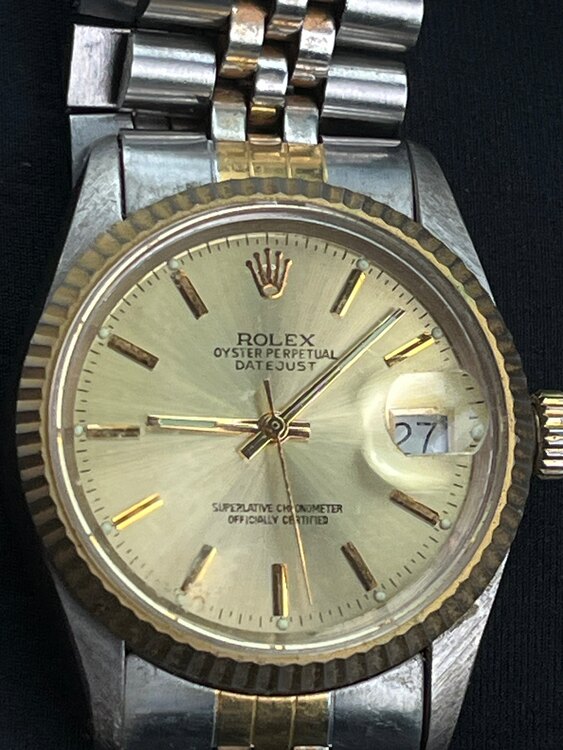 ロレックス デイトジャスト （高級時計）の商品画像 - 査定依頼日：2025年5月24日 - 最高査定価格：100,000円