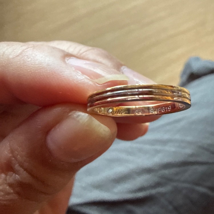 カルティエスリーゴールドりんぐ　アレキサンドライトリング（金・貴金属）の商品画像 - 査定依頼日：2026年5月16日 - 最高査定価格：40,000円