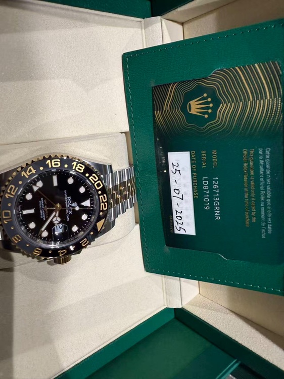 126713GRNR（高級時計）の商品画像 - 査定依頼日：2025年9月14日 - 最高査定価格：3,200,000円