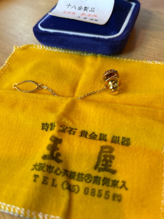 ネクタイピン（宝石）の商品画像 - 査定依頼日：2025年9月12日 - 最高査定価格：43,000円