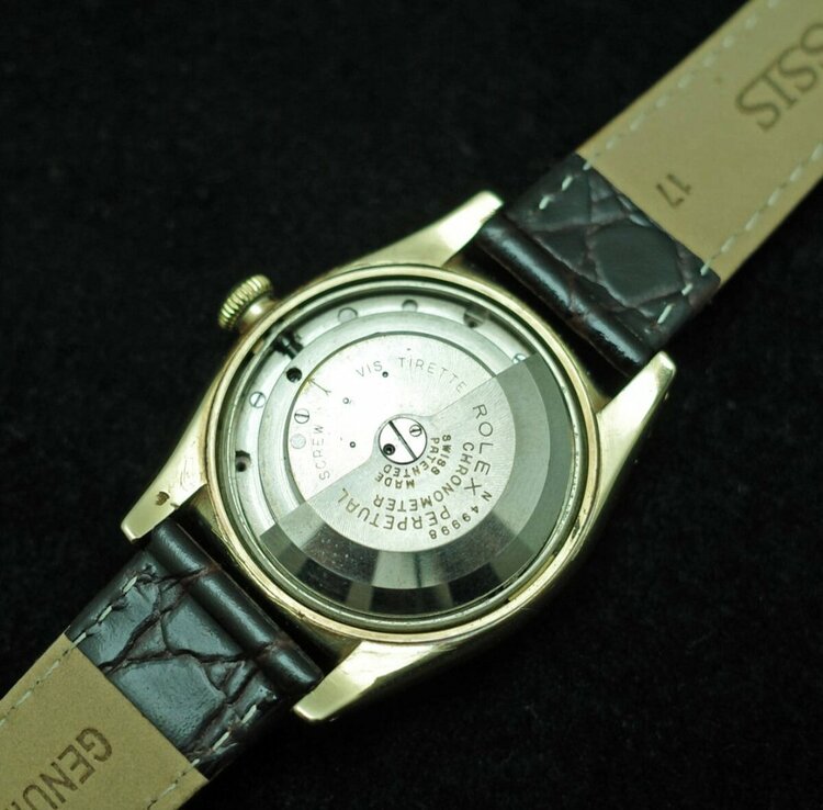 ROLEX  K14YG  Bubble Back  OYSTER PERPET（高級時計）の商品画像 - 査定依頼日：2026年1月26日 - 最高査定価格：700,000円