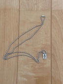 カットアウトクロスドッグタグ（古着・ファッション）の商品画像 - 査定依頼日：2026年1月17日 - 最高査定価格：125,000円