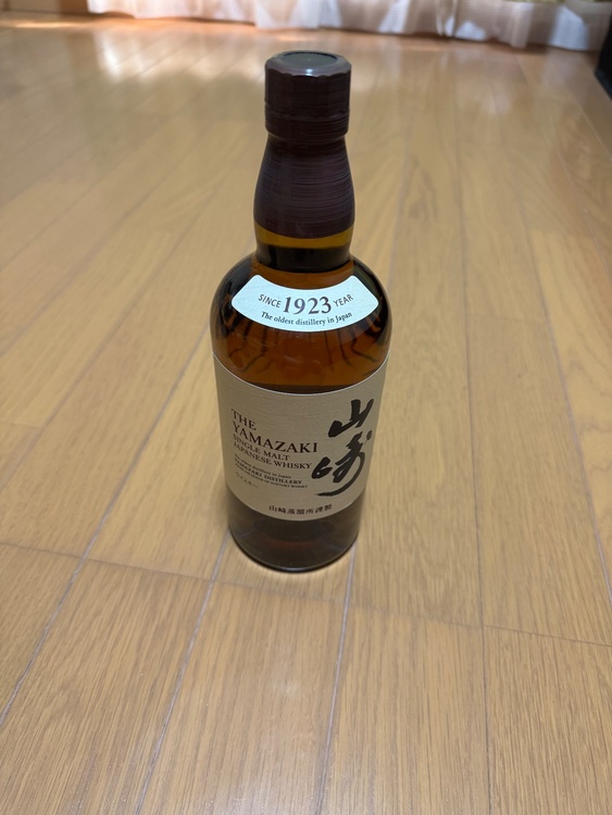ウイスキー サントリー山崎（お酒）の商品画像 - 査定依頼日：2026年8月19日 - 最高査定価格：10,000円
