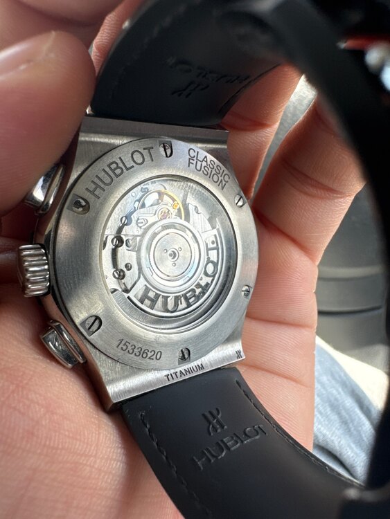 ウブロ クラシックフュージョン 541.NX.1171.l（高級時計）の商品画像 - 査定依頼日：2025年5月8日 - 最高査定価格：660,000円