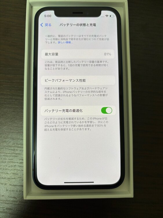 iPhone 12 mini 64GB ブルー（スマホ）の商品画像 - 査定依頼日：2025年2月6日 - 最高査定価格：14,000円