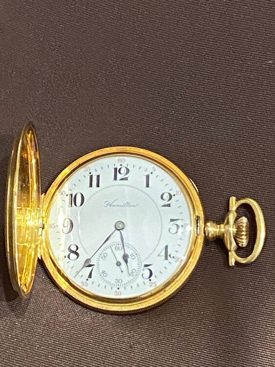 その他 その他 Hamilton 18金の懐中て（高級時計）の商品画像 - 査定依頼日：2025年2月16日 - 最高査定価格：200,000円