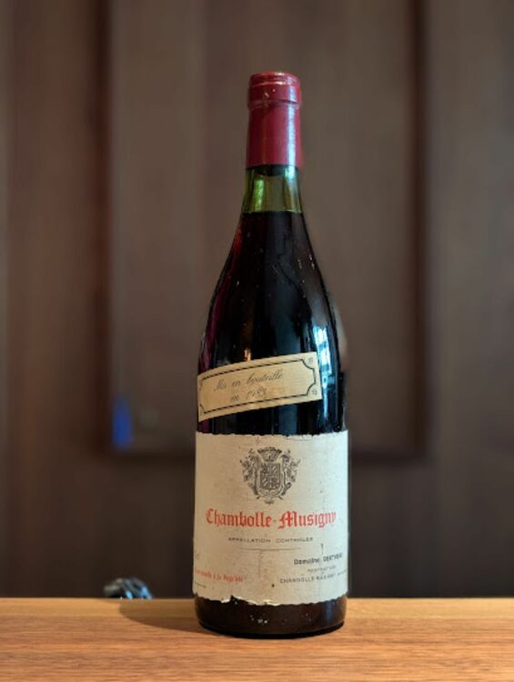 1983 Chambolle Musigny / Dom Bertheard（お酒）の商品画像 - 査定依頼日：2025年7月23日 - 最高査定価格：13,000円
