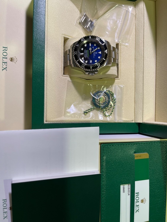 ロレックス シードゥエラー 11666（高級時計）の商品画像 - 査定依頼日：2025年6月18日 - 最高査定価格：1,650,000円