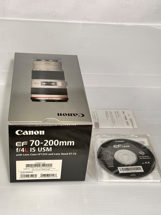 EF70-200mm f/4L IS USM（カメラ）の商品画像 - 査定依頼日：2026年2月27日 - 最高査定価格：42,100円