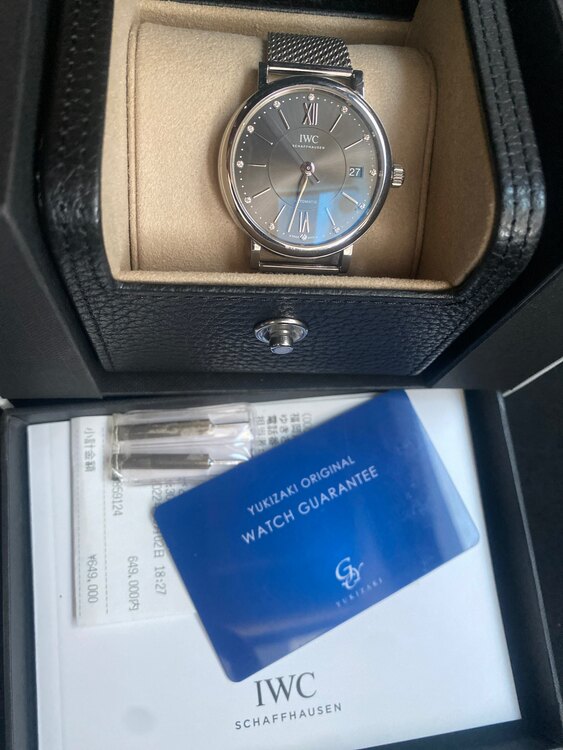 IWC ポルトフィーノ IW45811（高級時計）の商品画像 - 査定依頼日：2025年5月27日 - 最高査定価格：360,000円