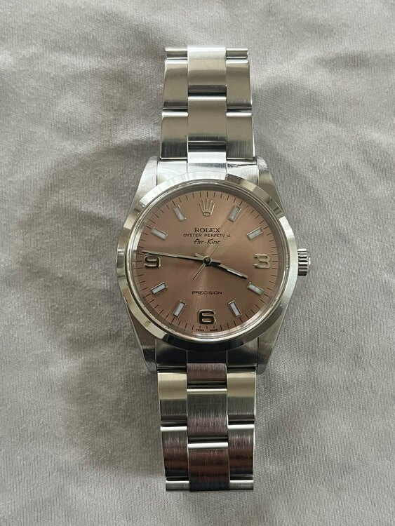 ロレックス エアキング 14000（高級時計）の商品画像 - 査定依頼日：2025年5月6日 - 最高査定価格：600,000円