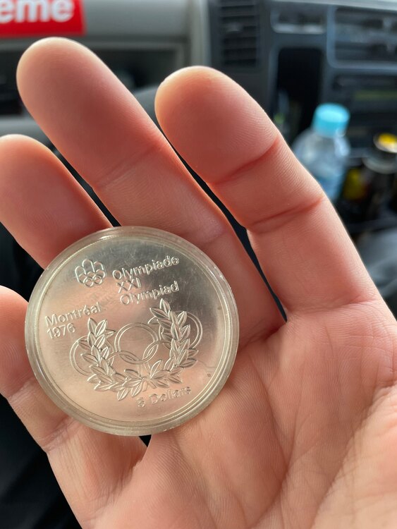 1976年 カナダ Montrealモントリオールオリンピック記念銀貨（金・貴金属）の商品画像 - 査定依頼日：2024年12月11日 - 最高査定価格：15,000円