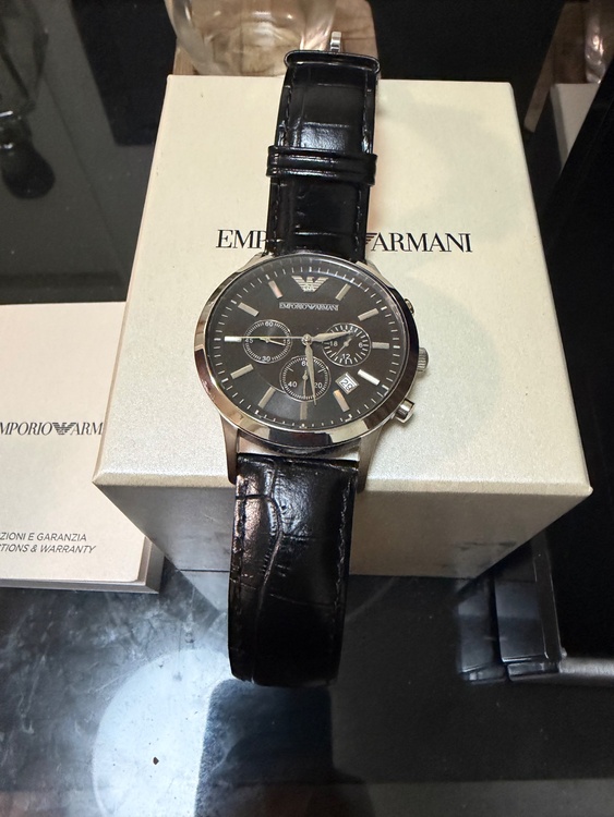 エンポリオアルマーニ（高級時計）の商品画像 - 査定依頼日：2026年4月1日 - 最高査定価格：3,500円
