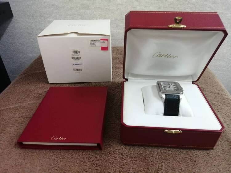 カルティエ サントス w20073x8　ML（高級時計）の商品画像 - 査定依頼日：2025年4月1日 - 最高査定価格：570,000円