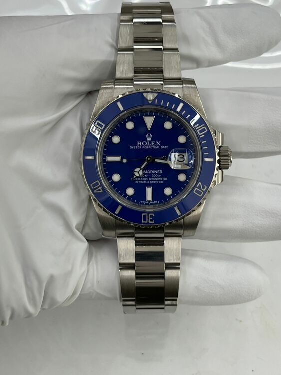 ロレックス サブマリーナー 116619LB（高級時計）の商品画像 - 査定依頼日：2025年7月29日 - 最高査定価格：4,400,000円