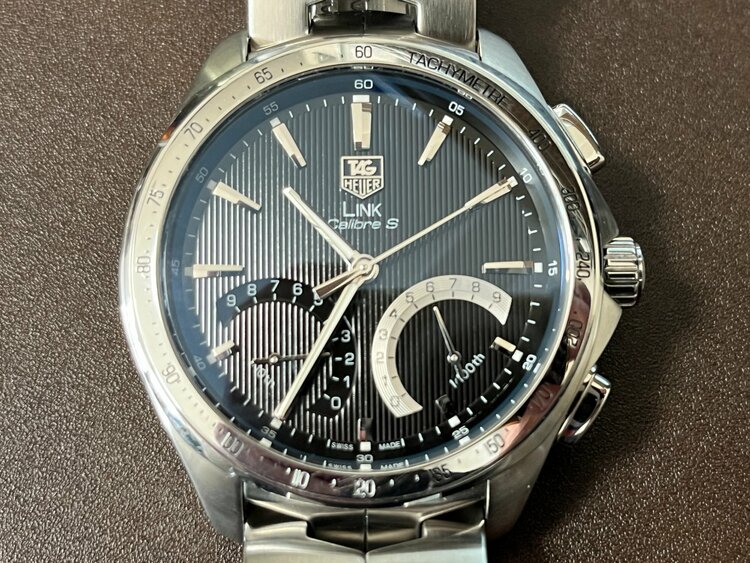 リンククロノグラフ（高級時計）の商品画像 - 査定依頼日：2025年12月29日 - 最高査定価格：75,000円