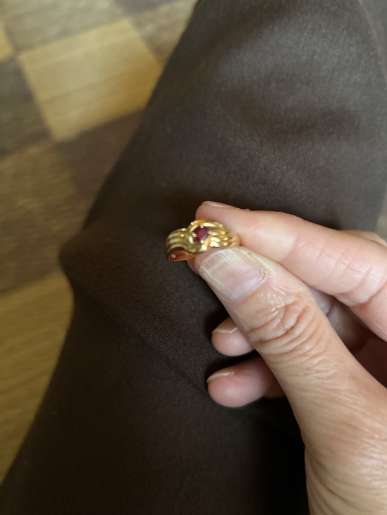 ルビーリング（金・貴金属）の商品画像 - 査定依頼日：2025年7月26日 - 最高査定価格：50,000円