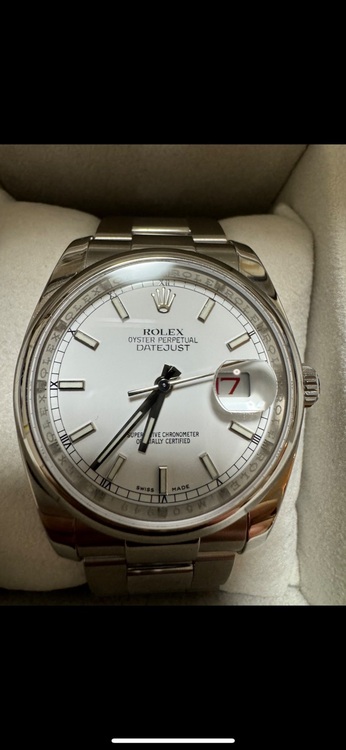 ロレックス デイトジャスト 11620（高級時計）の商品画像 - 査定依頼日：2025年8月9日 - 最高査定価格：810,000円
