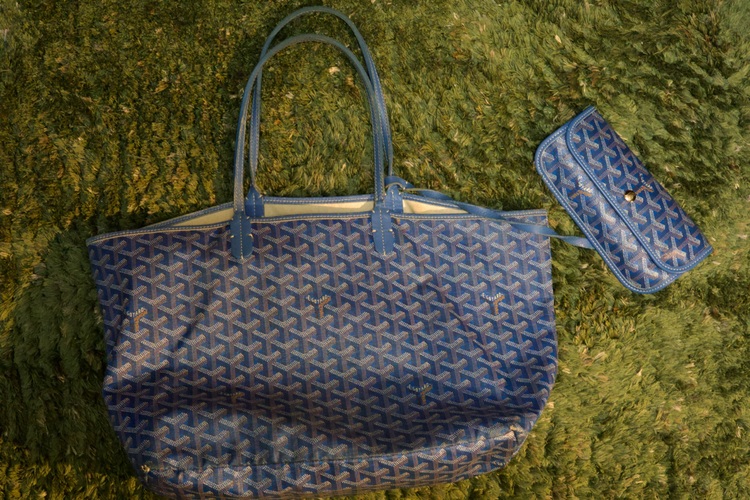 サンルイ PM ブルー　青　トートバッグ（古着・ファッション）の商品画像 - 査定依頼日：2025年10月28日 - 最高査定価格：120,000円