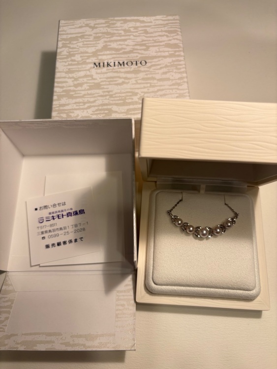 ミキモト　パール　ネックレス（宝石）の商品画像 - 査定依頼日：2025年8月29日 - 最高査定価格：15,000円