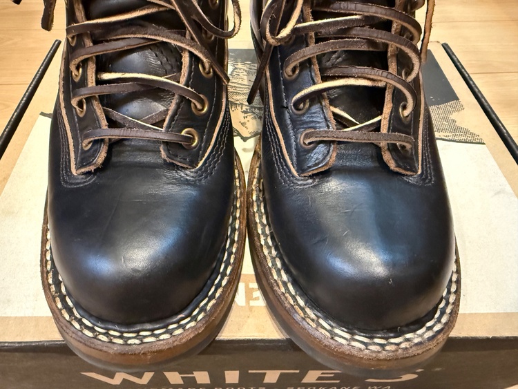 Whites Boots 350CL DSBK 6Smoke Jumper LTT Black CX（古着・ファッション）の商品画像 - 査定依頼日：2026年9月6日 - 最高査定価格：25,000円