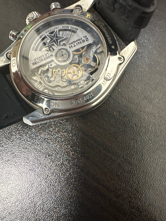 ゼニス エルプリメロ （高級時計）の商品画像 - 査定依頼日：2025年4月20日 - 最高査定価格：500,000円