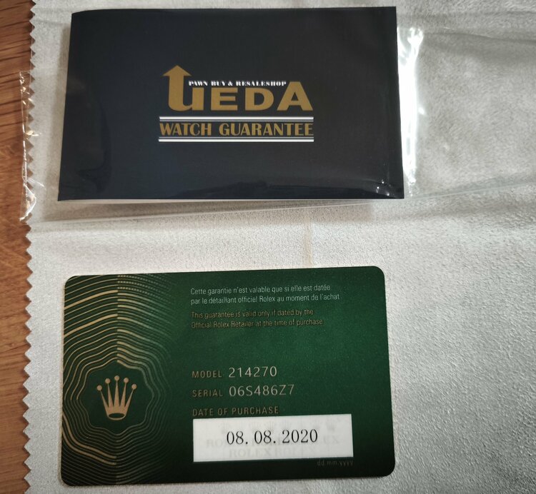 エクスプローラーI（高級時計）の商品画像 - 査定依頼日：2026年2月23日 - 最高査定価格：1,270,000円